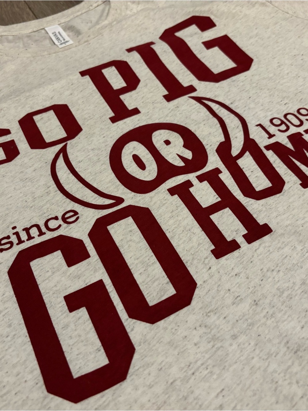 Arkansas Razorbacks Super Soft Tee - New - Picture 5 of 7